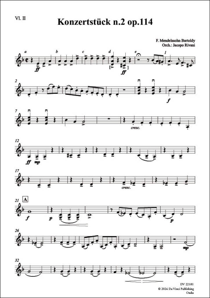 Konzertstück No. 2 Op. 114
